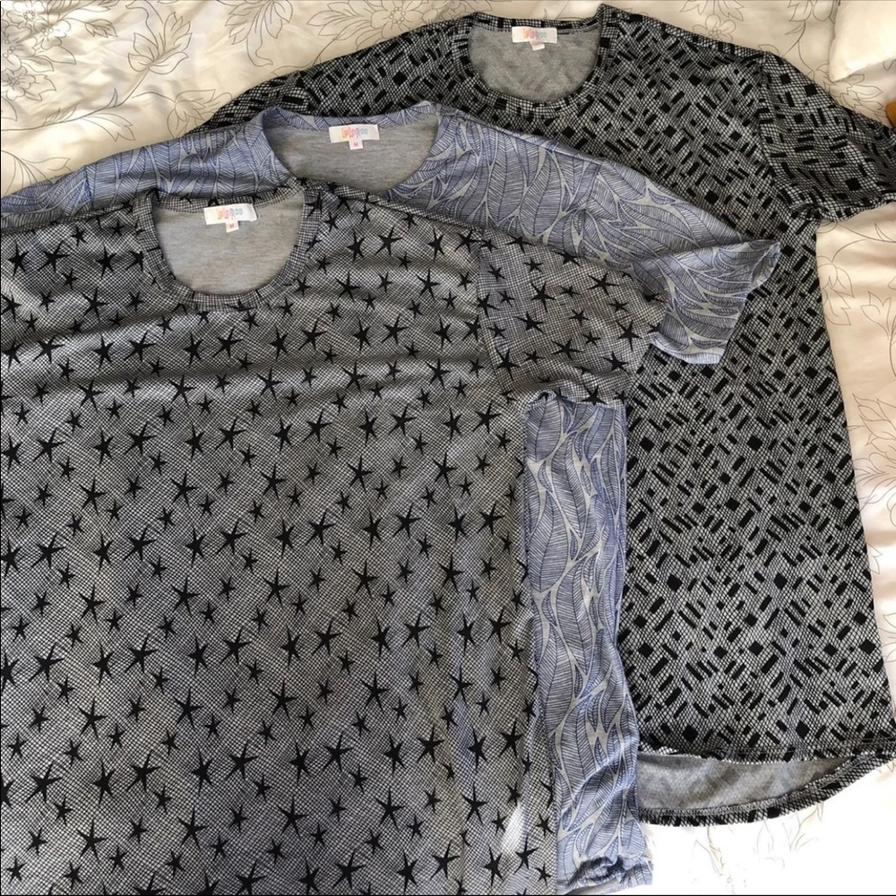 LuLaRoe Patrick Tees - 3 Size M